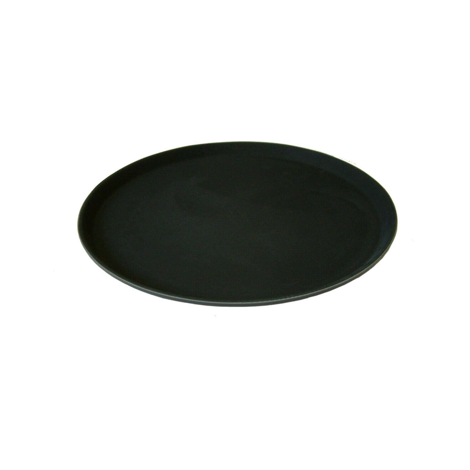 Round Non Slip Black Bar Tray 11"/14"/16" 2 Round Non Slip Black Bar Tray 11"/14"/16" - Image 2
