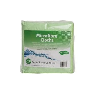 Green Professional Large Microfibre Cloths