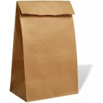 Large Kraft Brown SOS Paper Grab Bag
