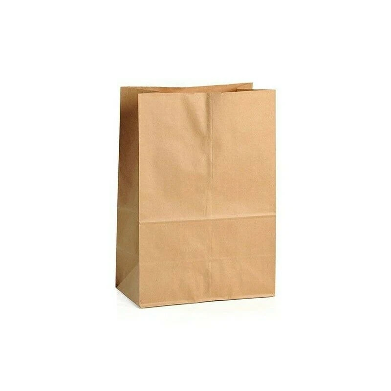 Small Kraft Brown SOS Paper Grab Bag 2 Small Kraft Brown SOS Paper Grab Bag - Image 2