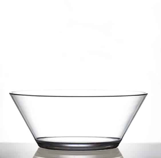 Elite 62oz Serving Bowl Clear NS - Case of 6