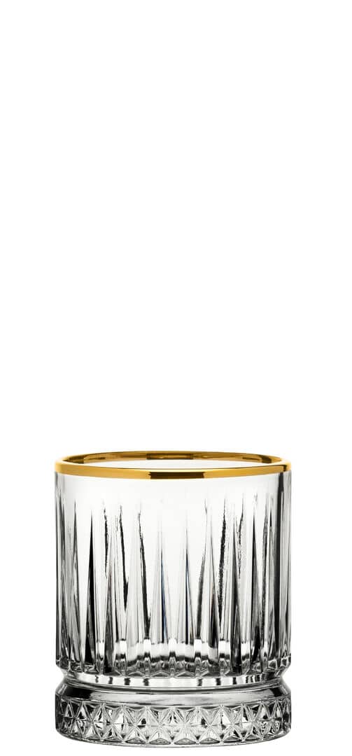 Elysia Old Fashioned Gold Rim 7oz (21cl) - Pack of 12