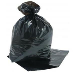100 X Heavy Duty Black Compactor Sacks