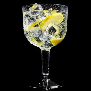 Plastic Gin Cocktail Glasses