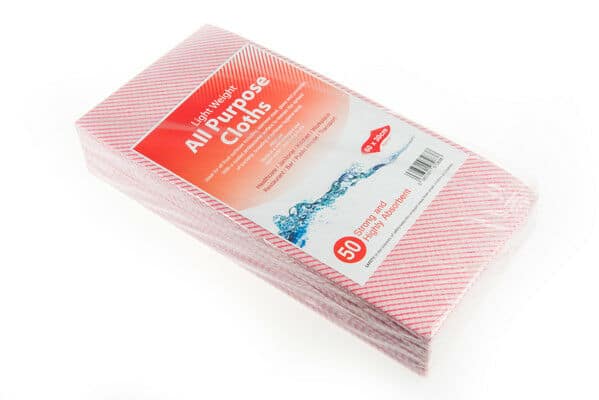 Pack of 50 x J Type Cleaning Cloths 60cm x 30cm 4 Pack of 50 x J Type Cleaning Cloths 60cm x 30cm - Image 4