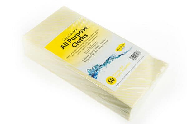 Pack of 50 x J Type Cleaning Cloths 60cm x 30cm 5 Pack of 50 x J Type Cleaning Cloths 60cm x 30cm - Image 5