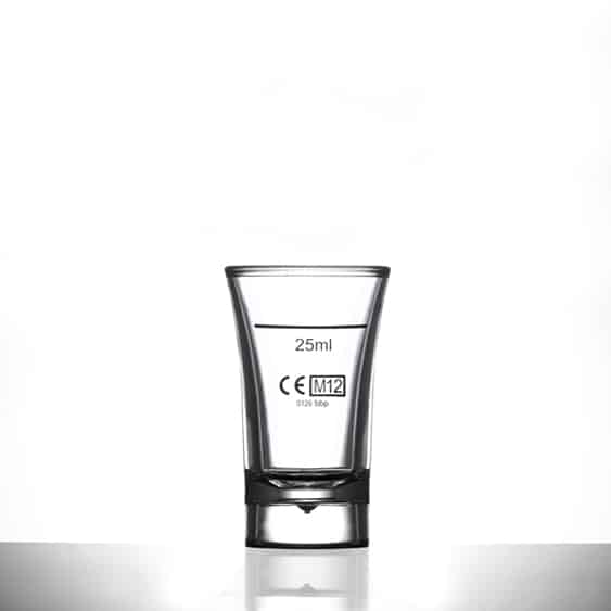 Econ Shot 40ml Clear CE - Case of 100