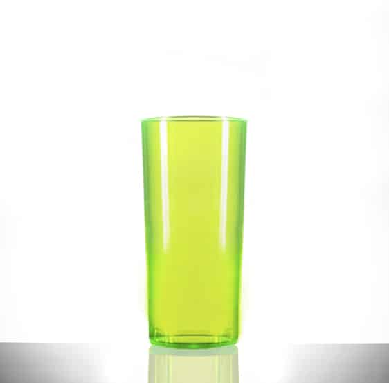 Econ HiBall 10oz Neon Green CE - Case of 48