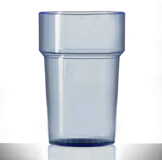 Econ Rigid 20oz Neon Blue CE - Case of 100