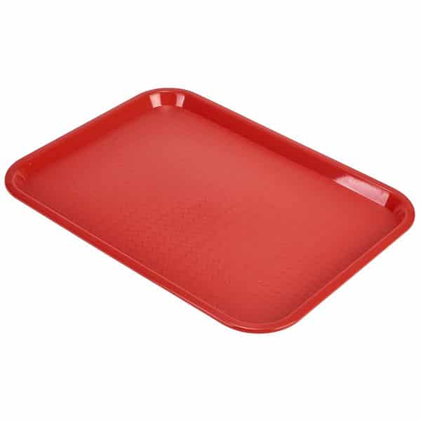 Fast Food Tray Red Small