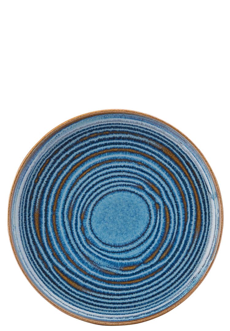 Santo Cobalt Coupe Plate 7" (17.5cm) - Box of 6