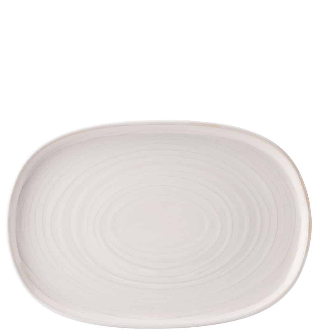Santo Light Grey Platter 13" (33cm) - Box of 4