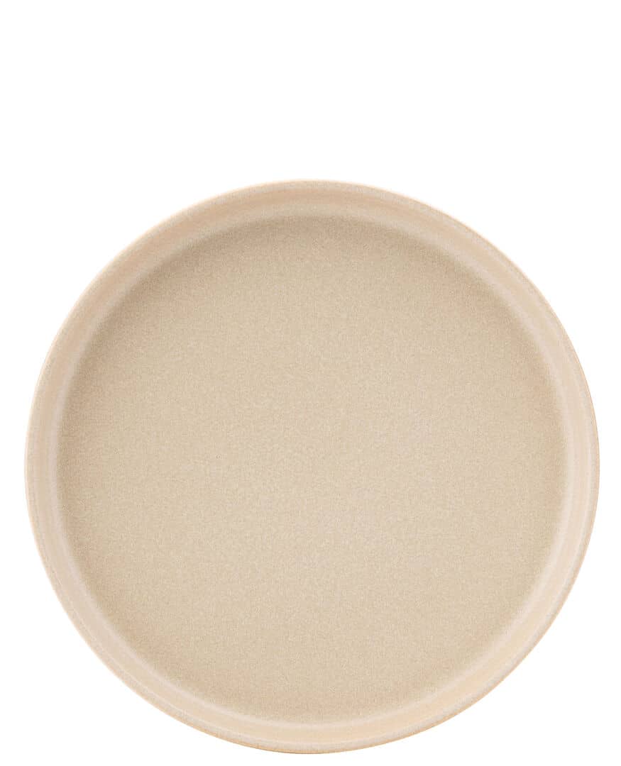 Pico Taupe Coupe Plate 8.5" (22cm) - Box of 6
