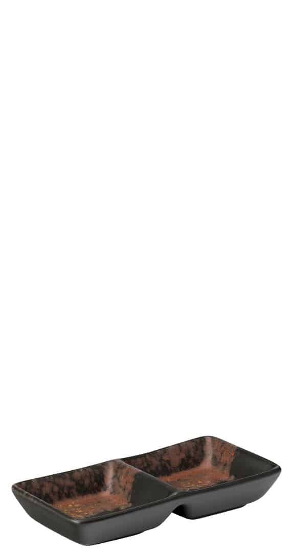 Oxy Divided Dish 4.5 x 2.25" (12 x 6cm) - Box of 6