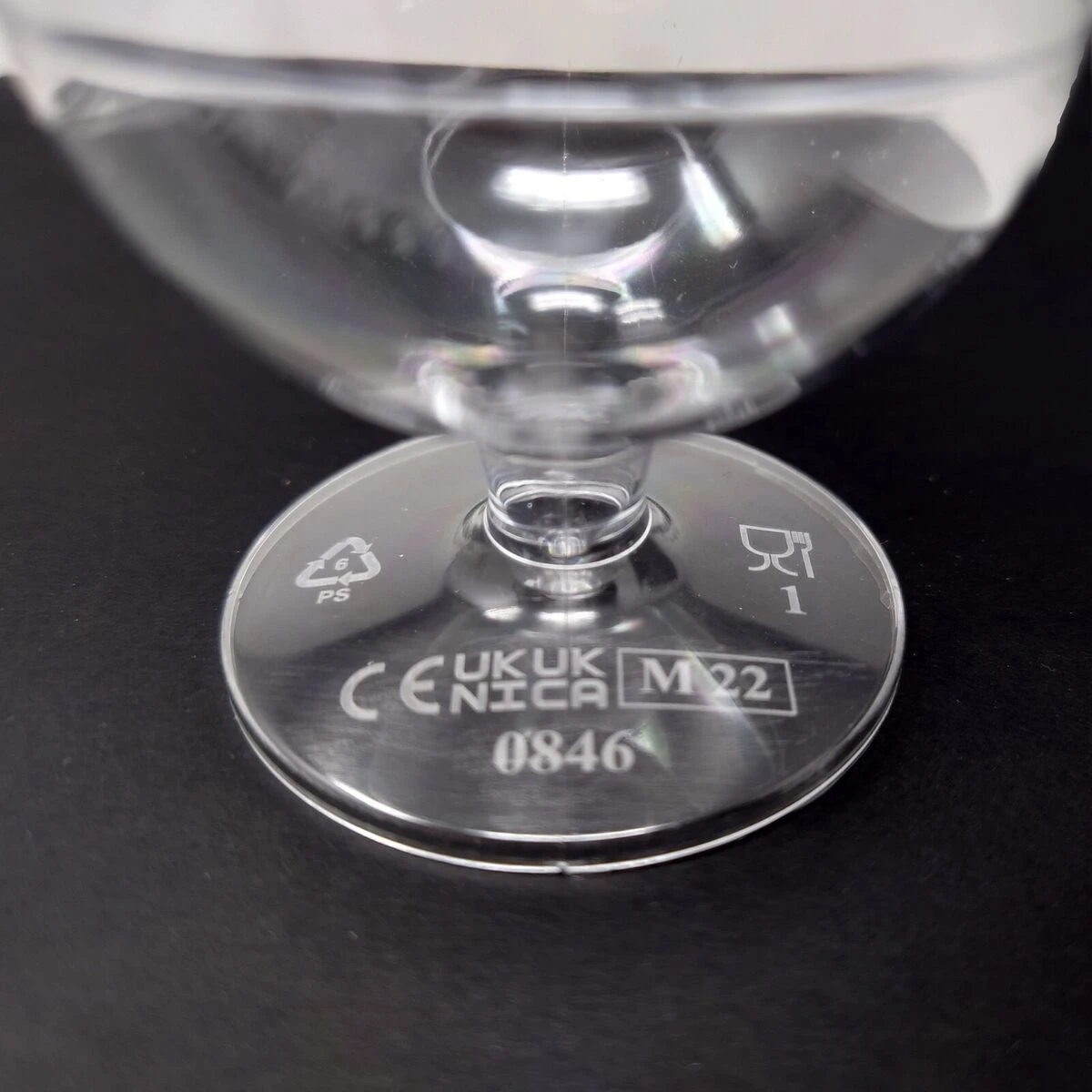 Plastic Wine Glasses Marked At 125ml and 175ml - One Piece 4 Plastic Wine Glasses Marked At 125ml and 175ml - One Piece - Image 4