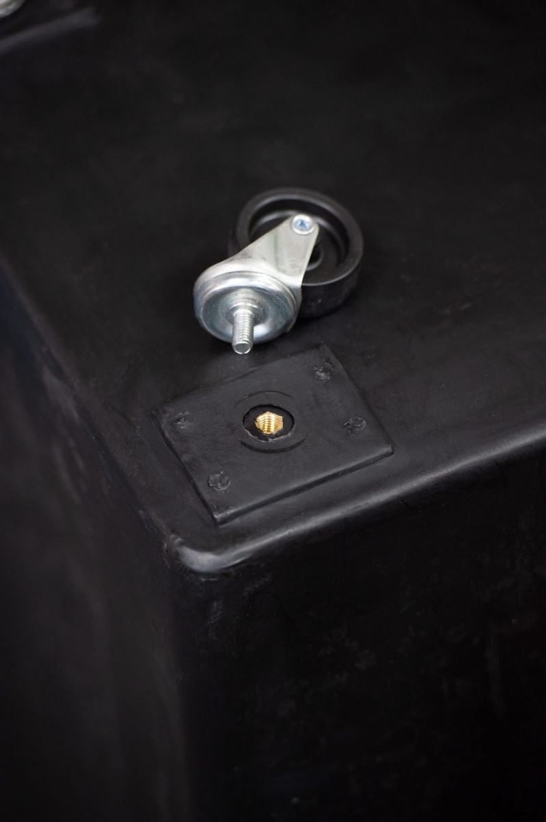 Castors/Wheels for Black Bottle Skip Bin | Pack 4 Wheels 4 Castors/Wheels for Black Bottle Skip Bin | Pack 4 Wheels - Image 4