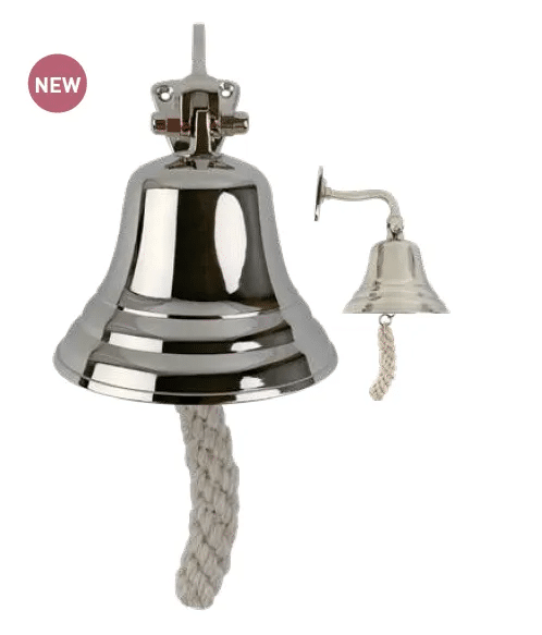 Wall Mounted Last Orders Bell with Rope