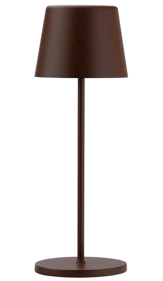 Bermuda LED Cordless Lamp 32cm - Corten - Pack of 6