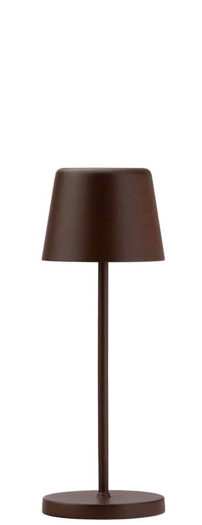 Bermuda Micro LED Cordless Lamp 21cm - Corten - Pack of 6