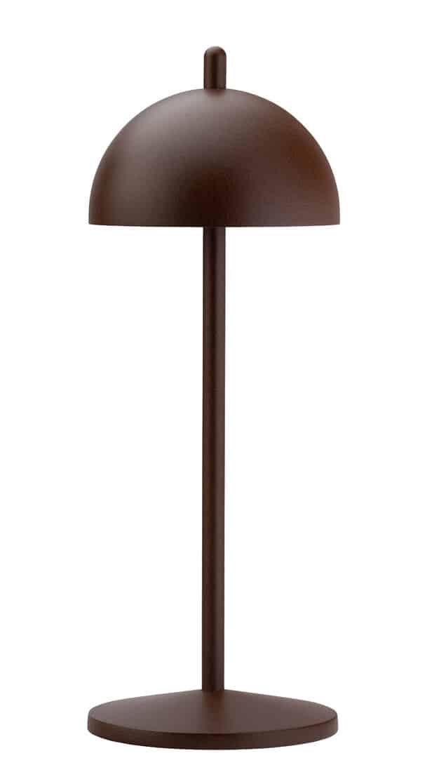 Antigua LED Cordless Lamp 30cm - Corten - Pack of 6