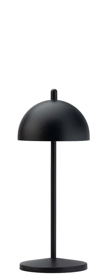 Antigua Micro LED Cordless Lamp 20cm - Black - Pack of 6