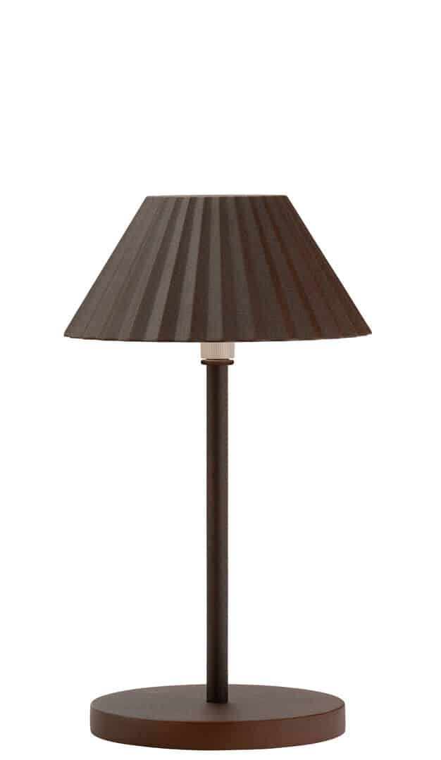 Aruba LED Cordless Lamp 23cm - Cocoa - Pack of 6