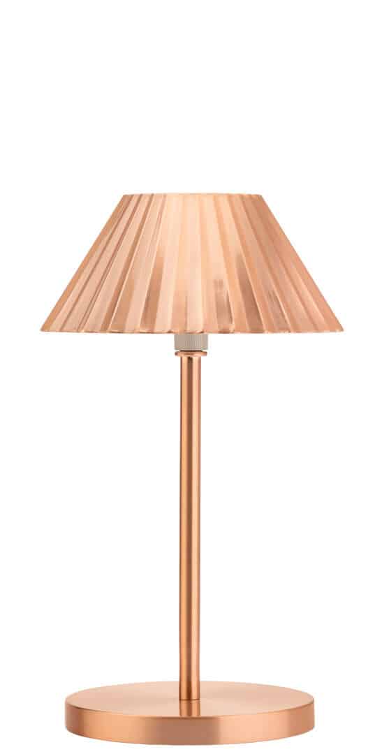 Aruba LED Cordless Lamp 23cm - Brushed Copper - Pack of 6