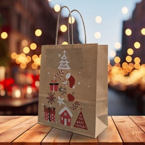 Christmas Design Paper Bags