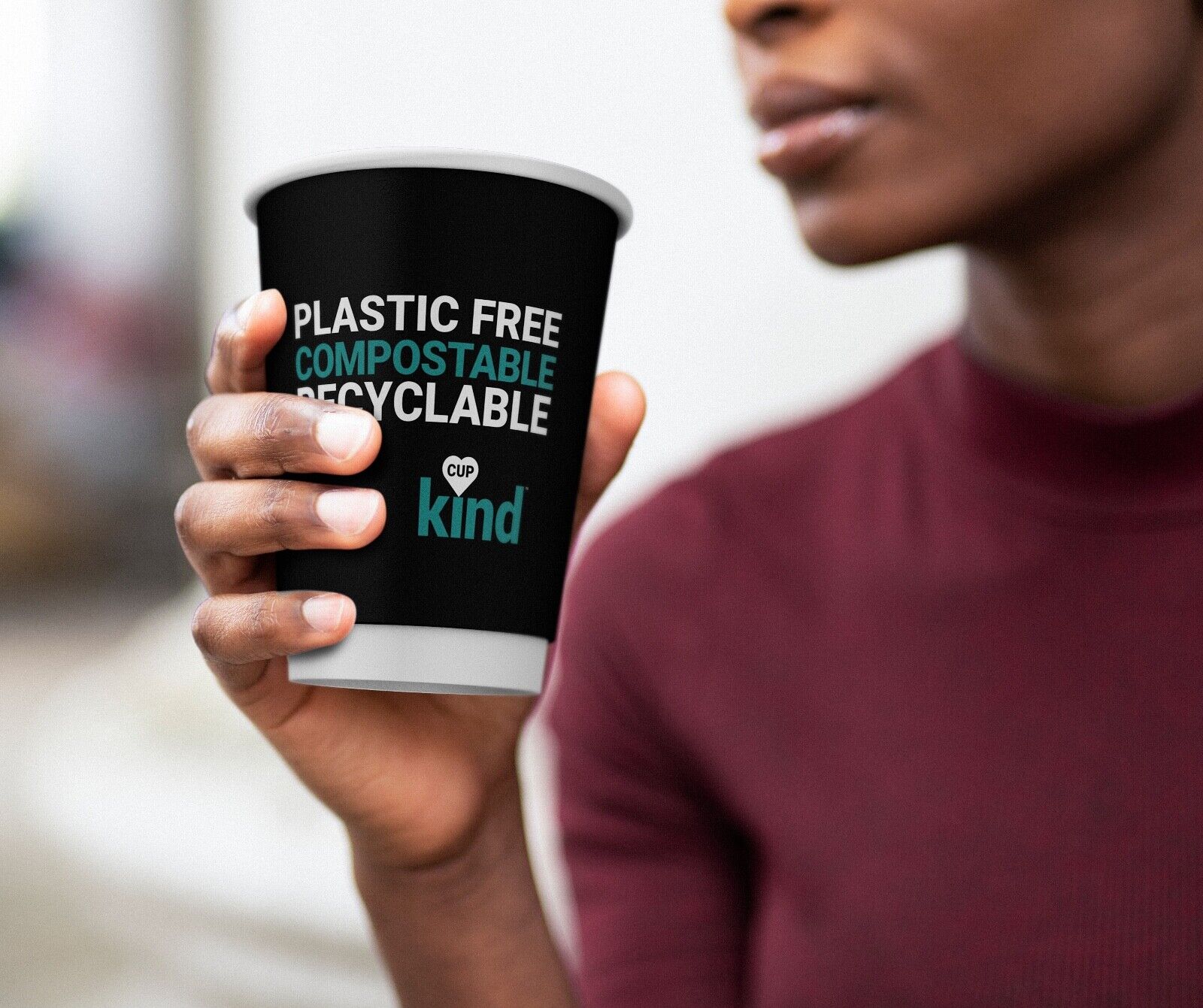 12oz CupKind Compostable Plastic Free Paper Cup - We Can Source It