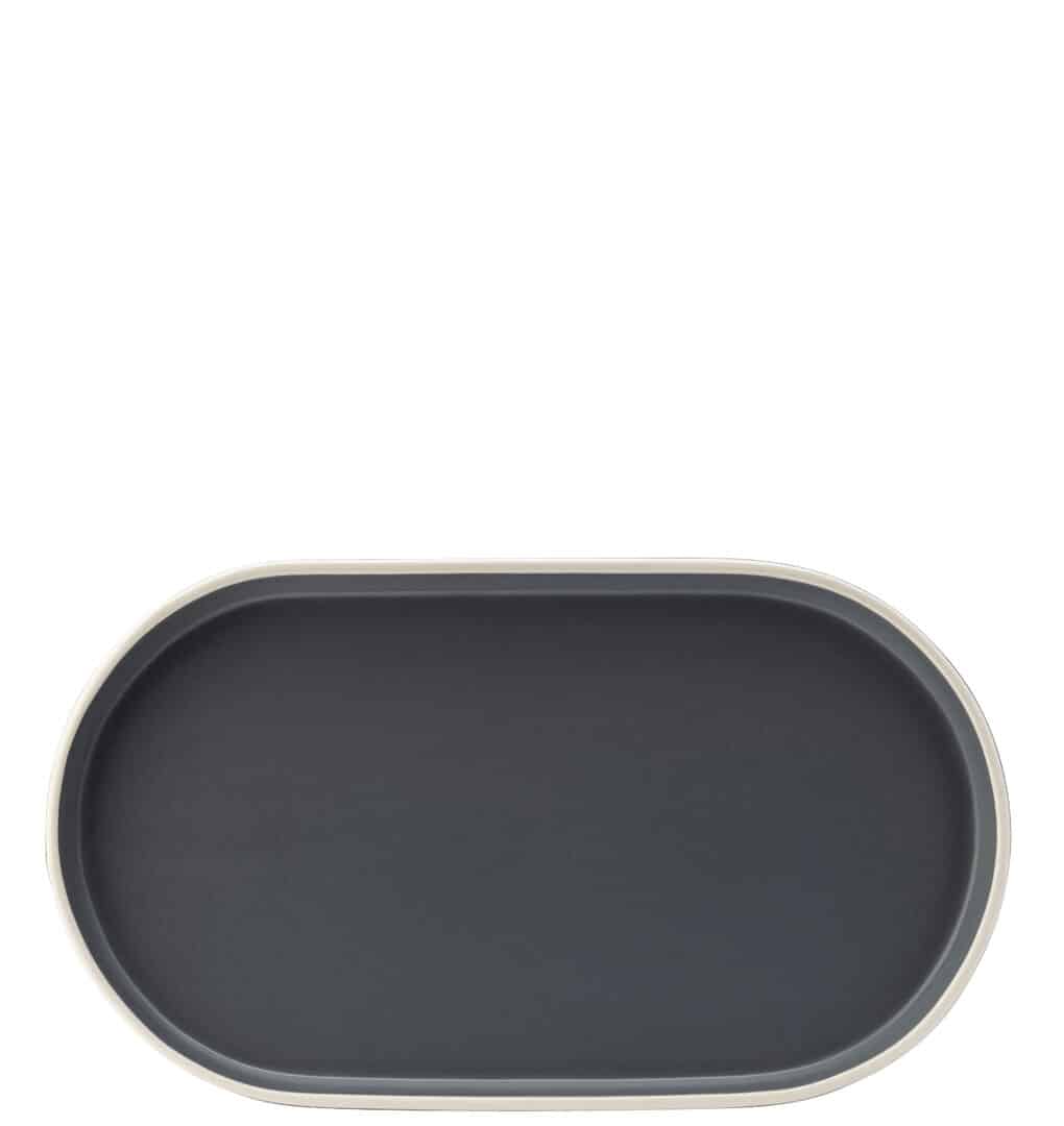 Forma Charcoal Platter 31 x 17.5cm - Box of 6