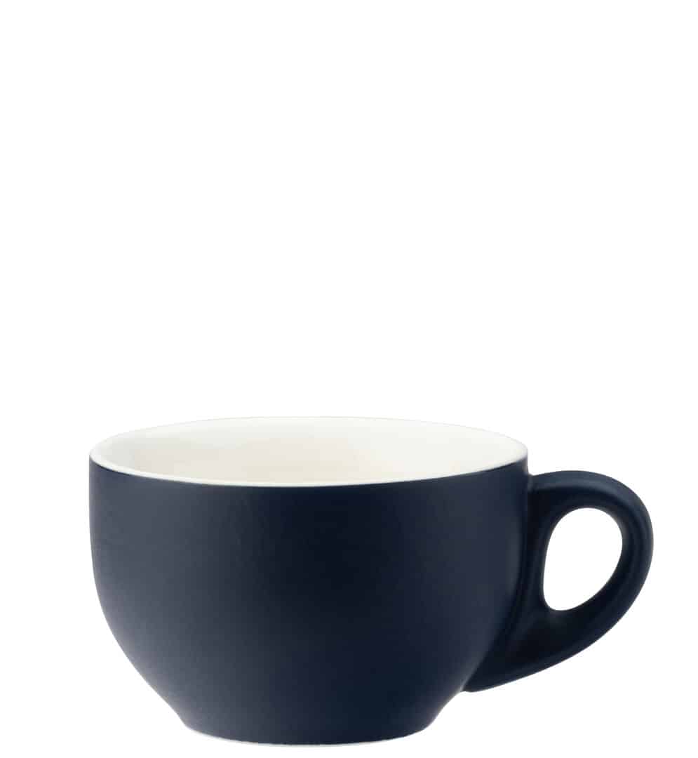 Barista Latte Matt Navy Cup 10oz (28cl) - Box of 6