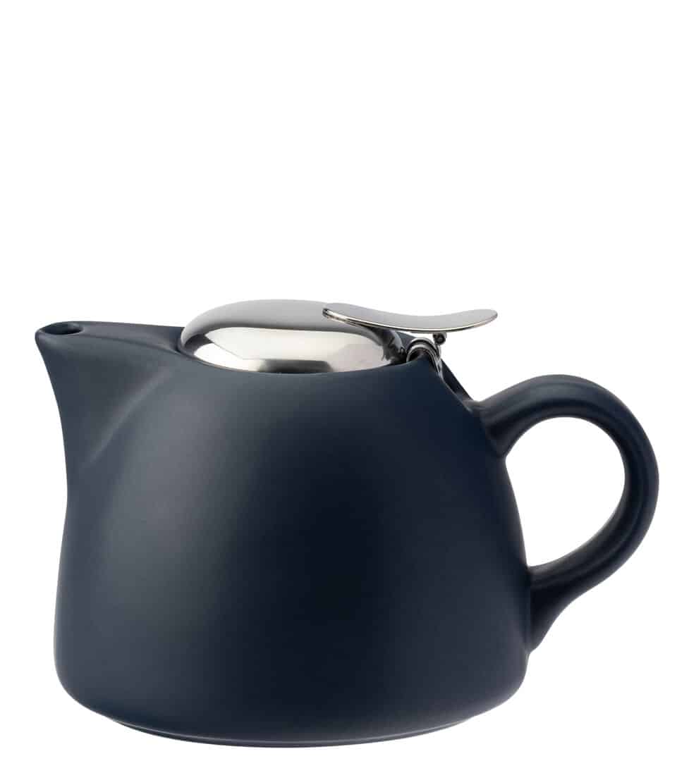Barista Matt Navy Teapot 15oz (45cl) - Box of 6