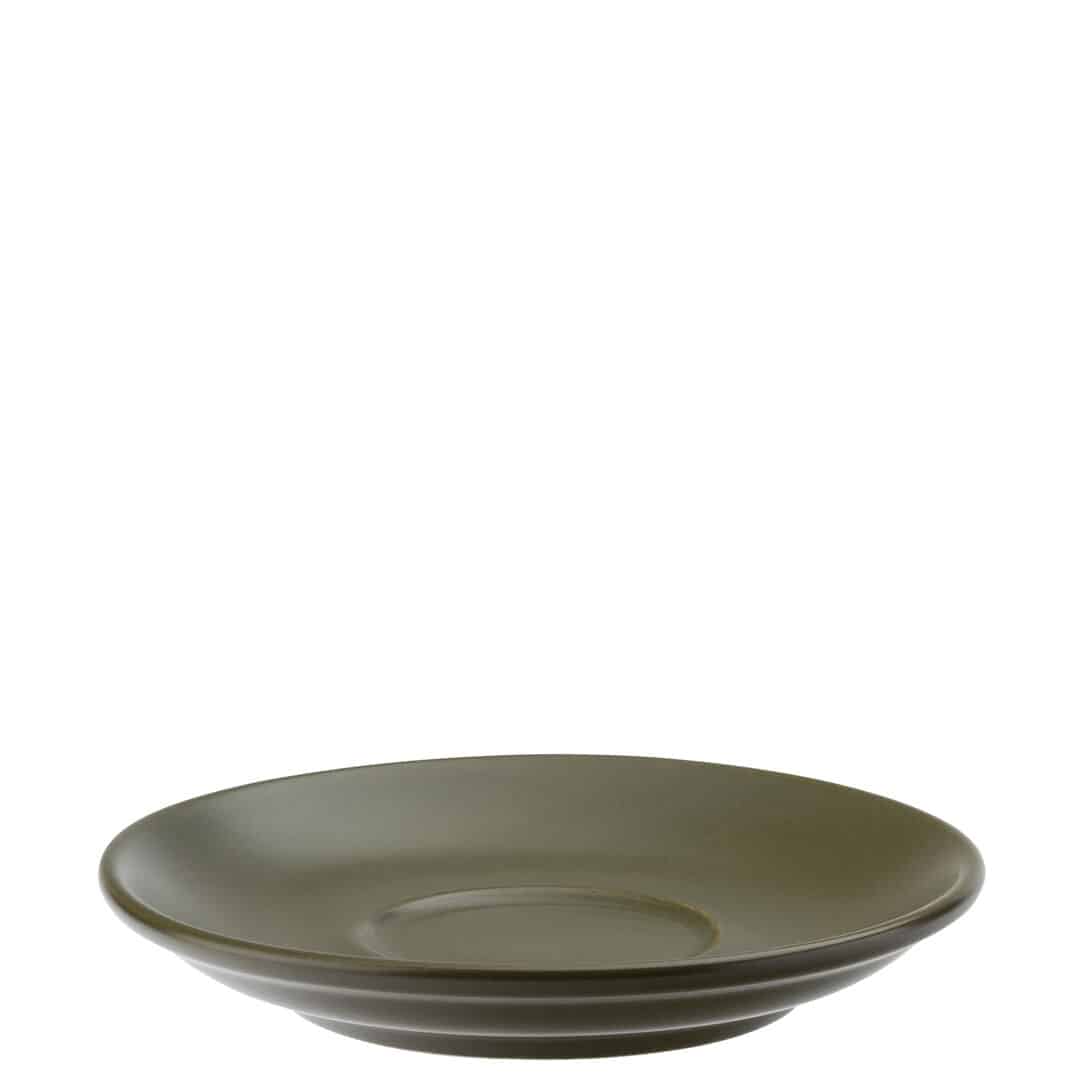 Barista Matt Olive Saucer 6" (15.5cm) - Box of 6