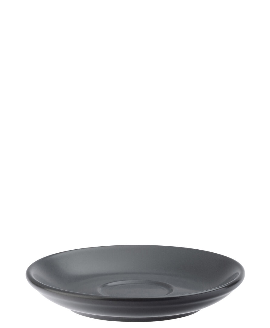 Barista Espresso Matt Grey Saucer 4.75" (12cm) - Box of 12