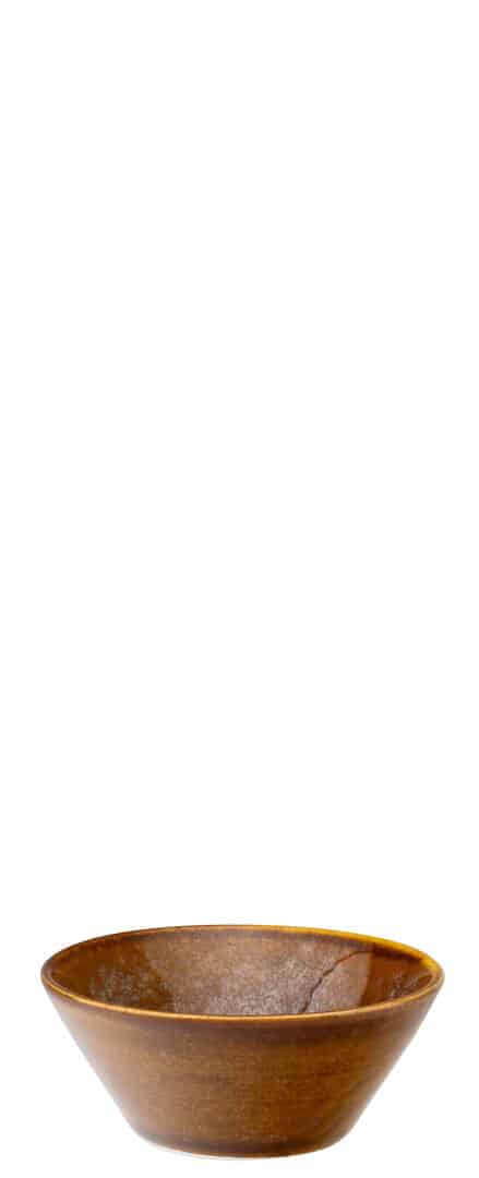 Murra Toffee Conical Dip Bowl 3" (8cm) - Box of 12