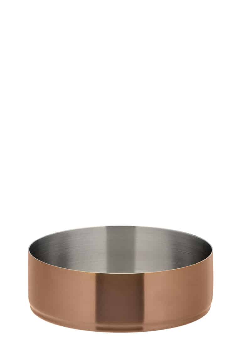 Brushed Copper Round Bowl 5.5" (14cm)  - Box of 6