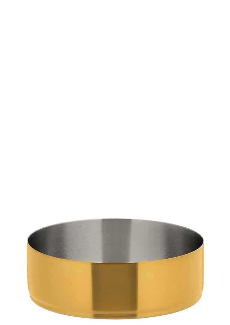 Brushed Gold Round Bowl 5.5" (14cm)  - Box of 6