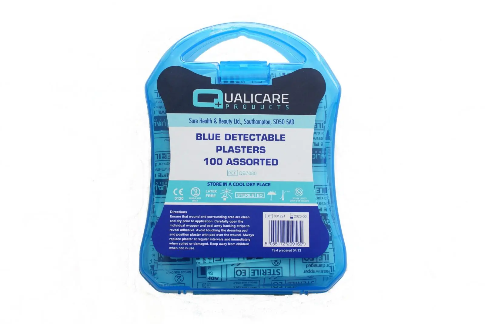 Blue Detectable Plasters Assorted Sizes Pk 100 1 Blue Detectable Plasters Assorted Sizes Pk 100