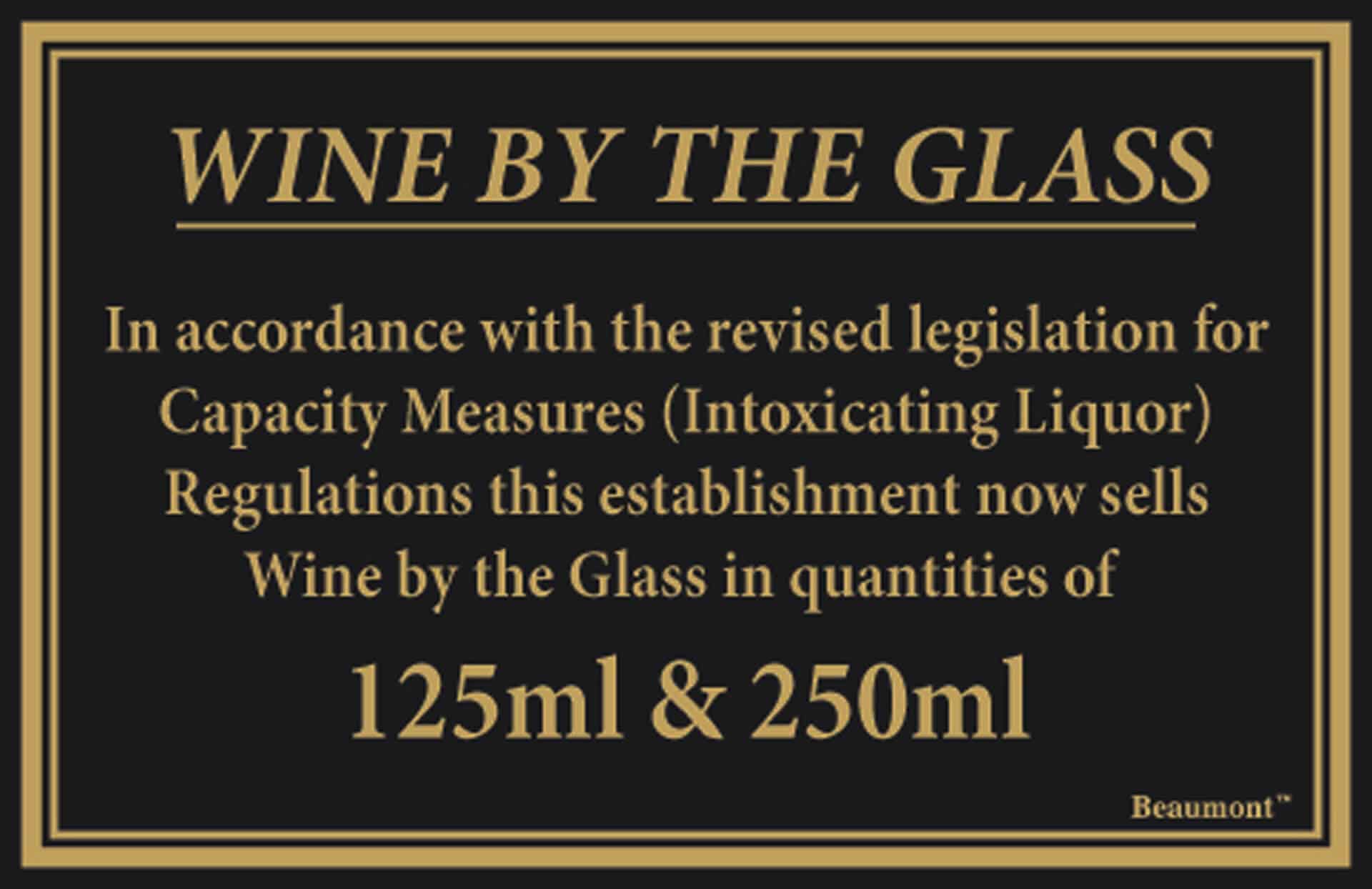 125ml & 250ml Law Sign 1 125ml & 250ml Law Sign