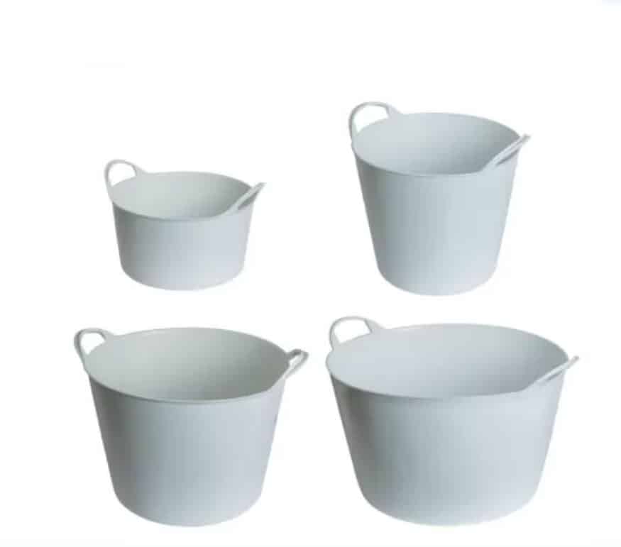 Food Grade White Flexi Bucket