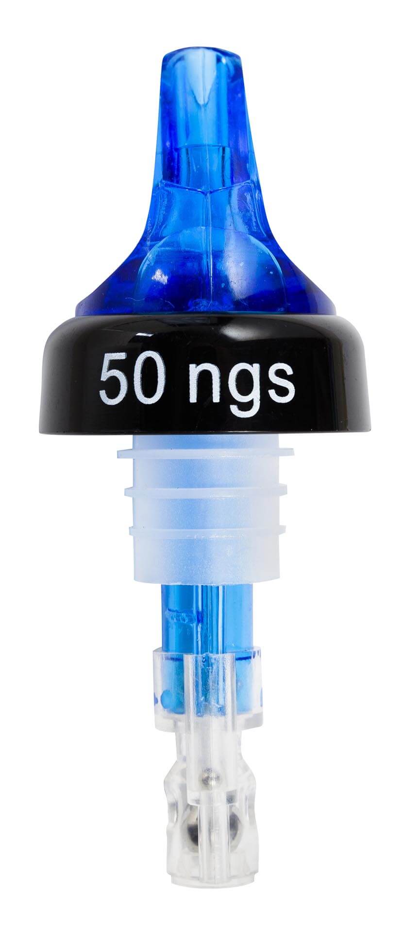 Blue Quick Shot 3 Ball Pourer 50ml (Pack of 12)