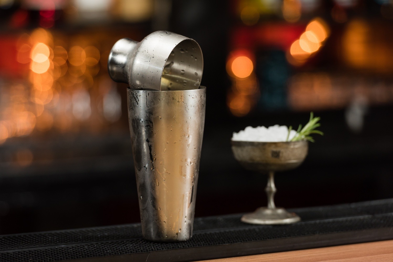 Mezclar 550ml Art Deco Shaker Stainless Steel 2 Mezclar 550ml Art Deco Shaker Stainless Steel - Image 2