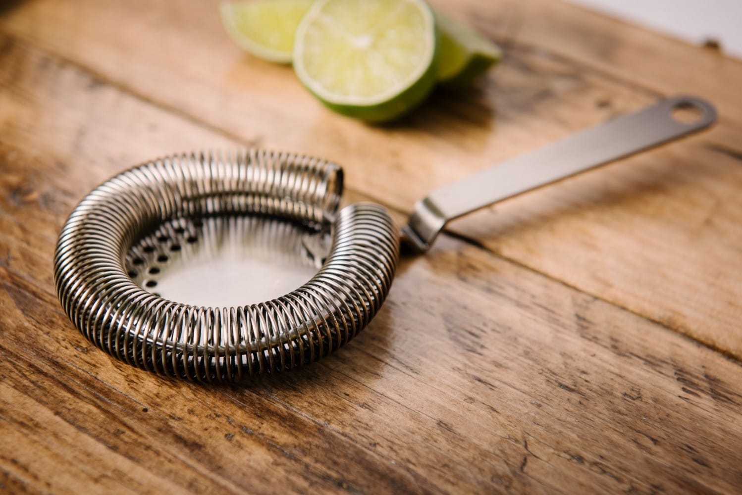 Mezclar Throwing Strainer Antique Brass Plated 2 Mezclar Throwing Strainer Antique Brass Plated - Image 2