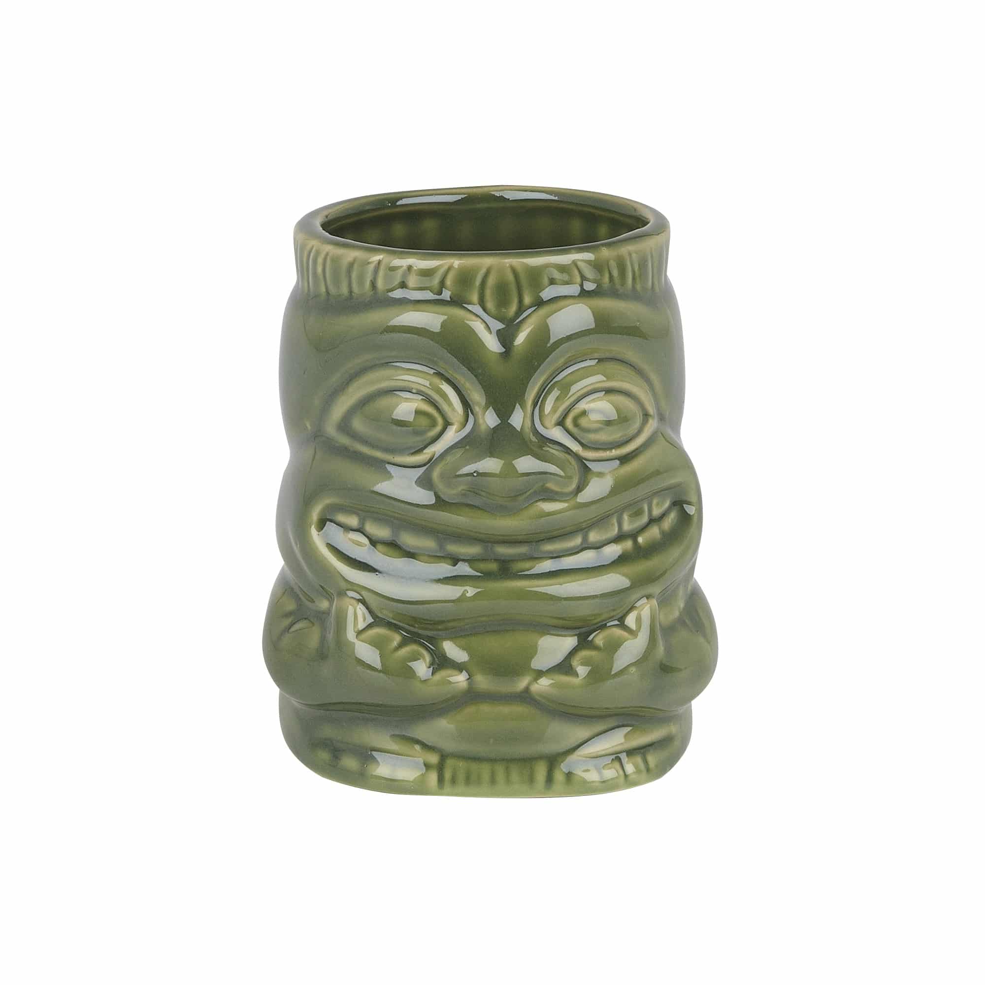 Ceramic Tiki Mug With Handle 2 Ceramic Tiki Mug With Handle - Image 2
