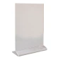 3423 Perspex A5 Menu Holder Vertical