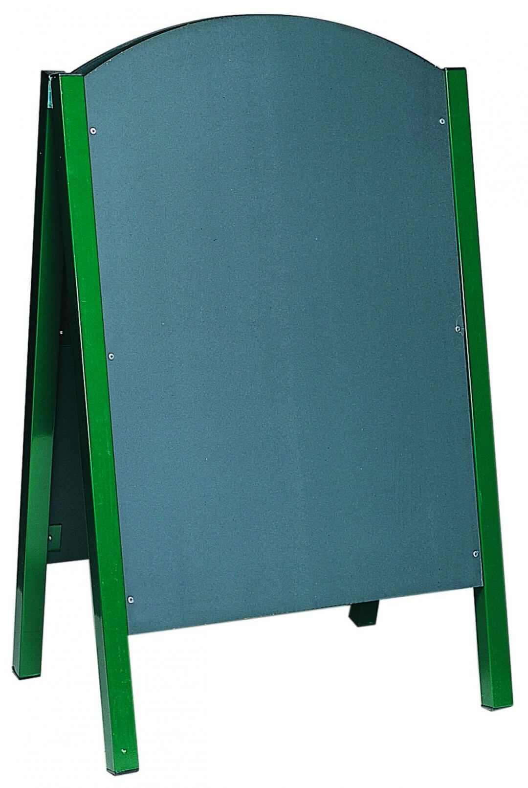 Green Metal Sided A-Board H1100mm x W680mm