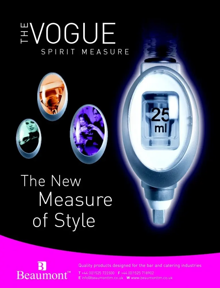 25ml Vogue Spirit Measure 2 25ml Vogue Spirit Measure - Image 2