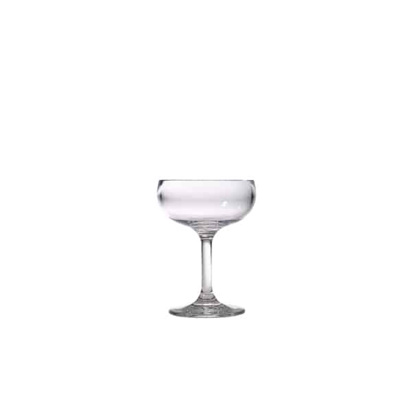 Harmony Polycarbonate Champagne Saucer 21cl/ 7.4oz - Pack of 12