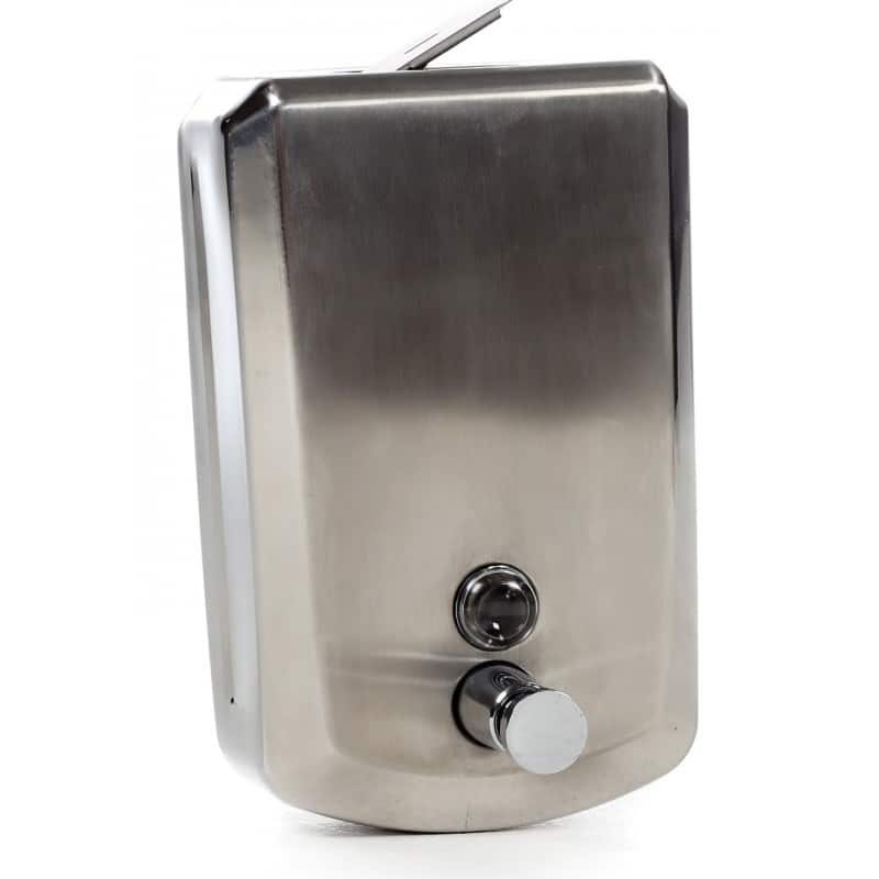 1.2 Litre Stainless Steel Vertical Soap Dispenser 1 1.2 Litre Stainless Steel Vertical Soap Dispenser
