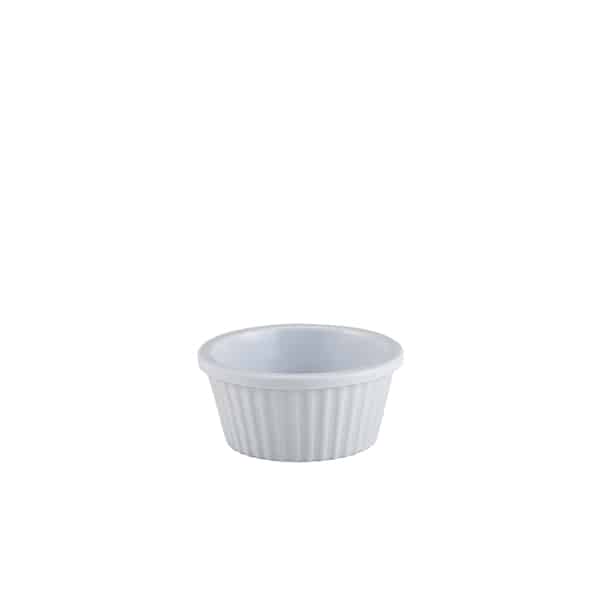 Ramekin 1oz Fluted White - Pack of 24